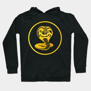 Cobra Logo Gold Hoodie